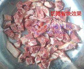 高效便捷的家禽加工利器 台湾进口带骨切丁机