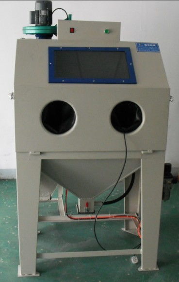 厂家直销环保节能手动箱式喷砂机 工业清洁与环境保护的专用利器